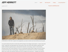 Tablet Screenshot of jeffherriott.com